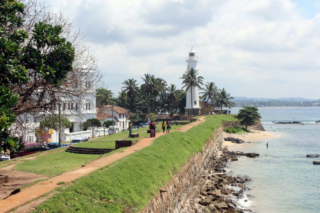 Historic Galle Fort on Sri Lanka’s south coast, a UNESCO World Heritage Site
